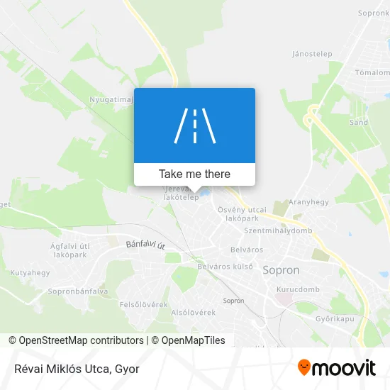 Révai Miklós Utca map