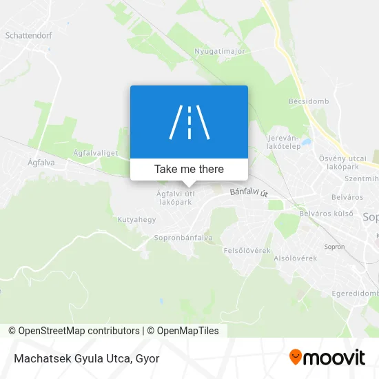 Machatsek Gyula Utca map