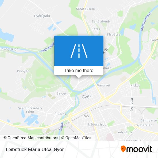 Leibstück Mária Utca map