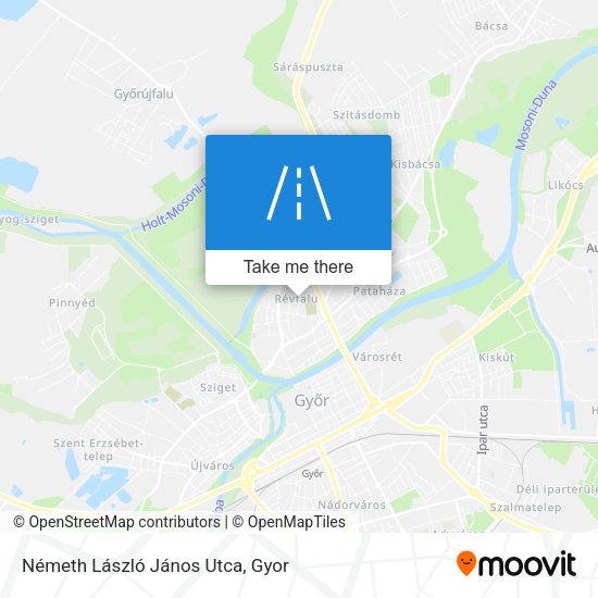 Németh László János Utca map