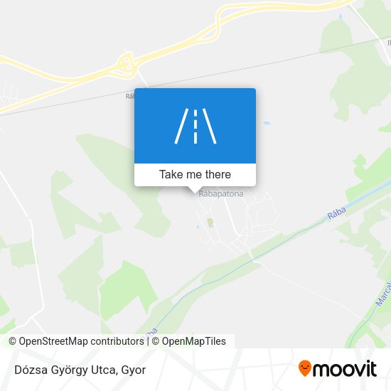 Dózsa György Utca map