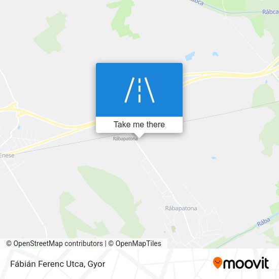 Fábián Ferenc Utca map