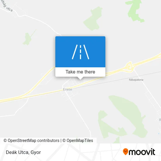 Deák Utca map