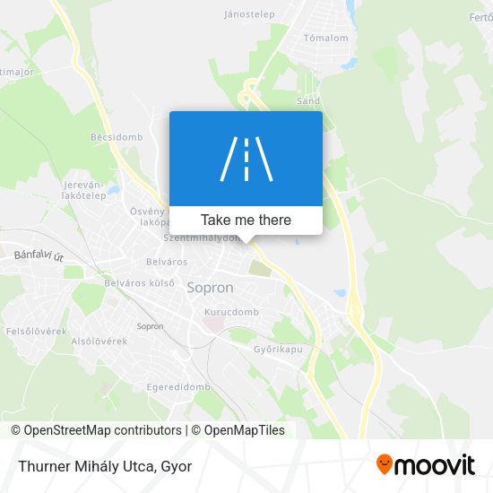 Thurner Mihály Utca map