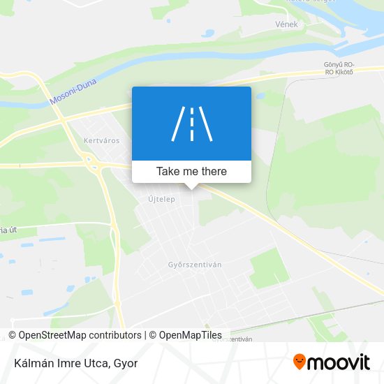 Kálmán Imre Utca map