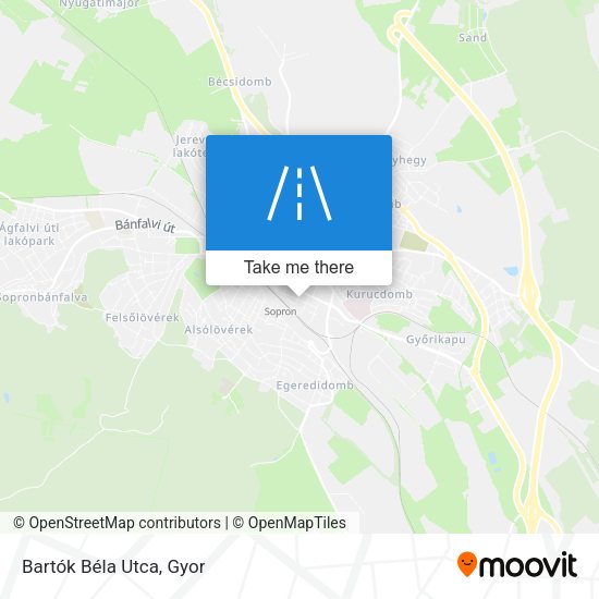 Bartók Béla Utca map