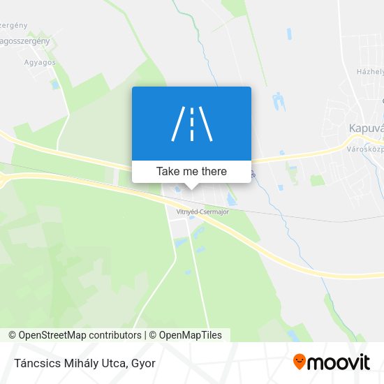 Táncsics Mihály Utca map