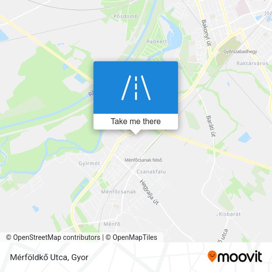 Mérföldkő Utca map