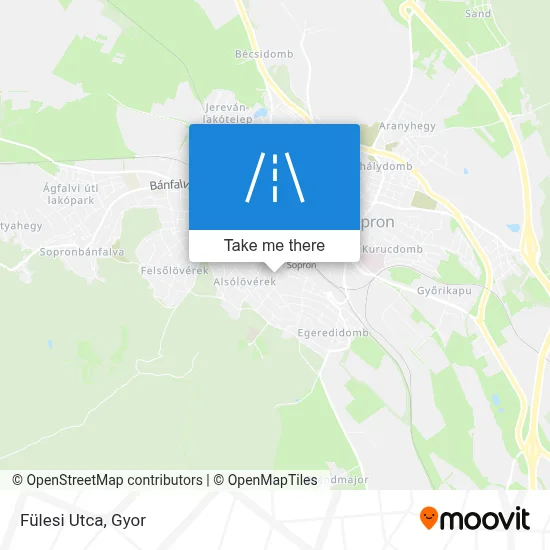 Fülesi Utca map
