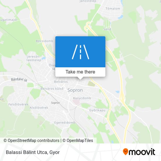 Balassi Bálint Utca map