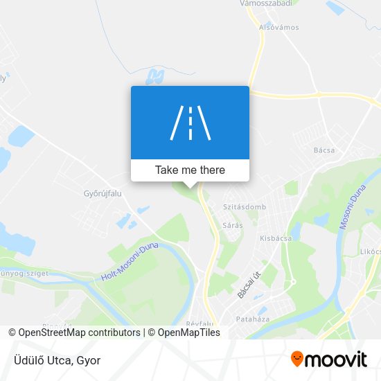 Üdülő Utca map