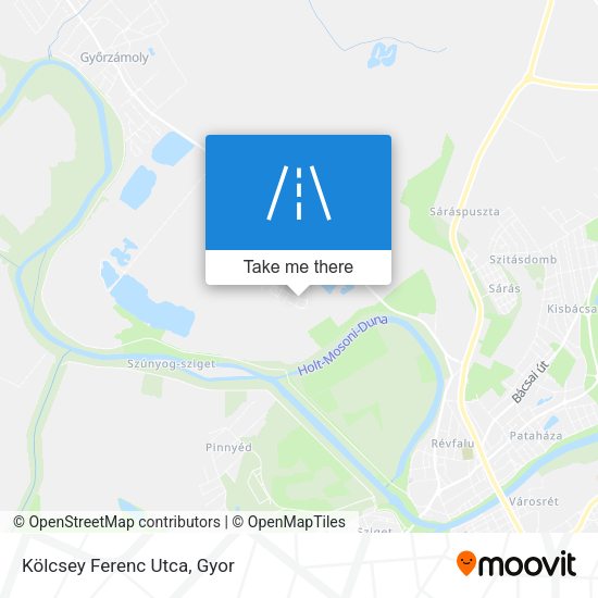 Kölcsey Ferenc Utca map