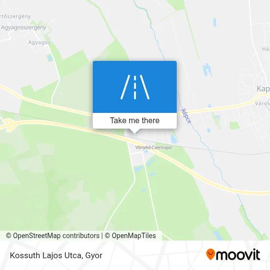 Kossuth Lajos Utca map