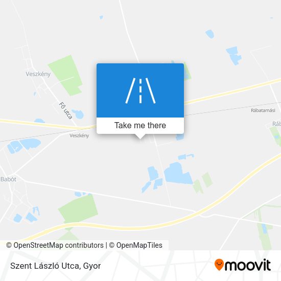 Szent László Utca map