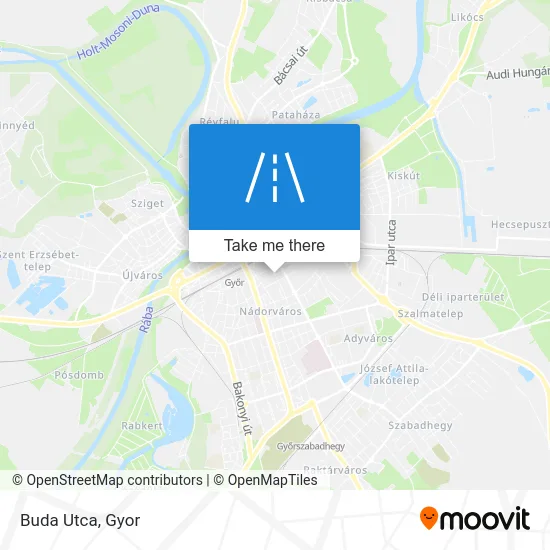 Buda Utca map