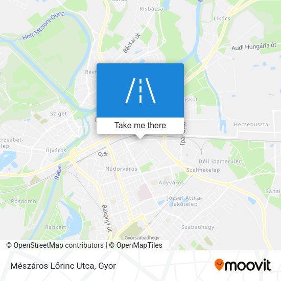 Mészáros Lőrinc Utca map