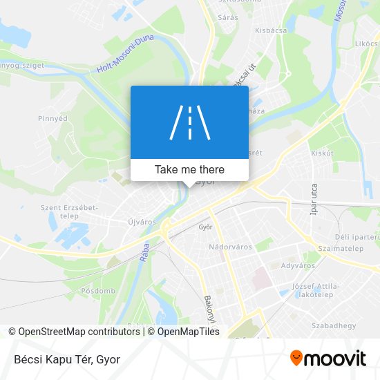 Bécsi Kapu Tér map