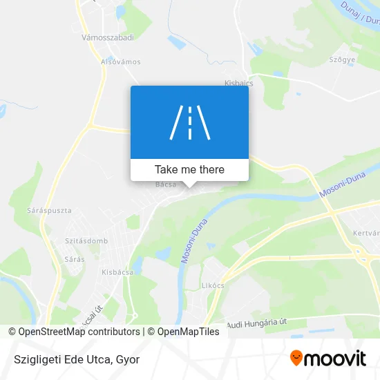 Szigligeti Ede Utca map