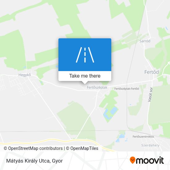 Mátyás Király Utca map