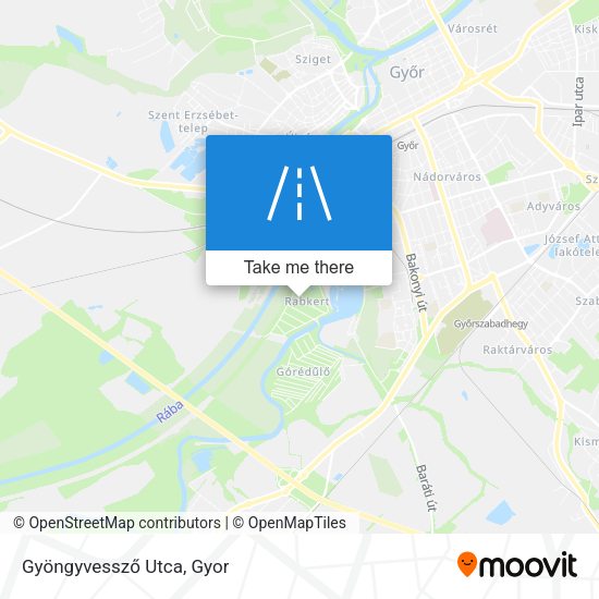 Gyöngyvessző Utca map