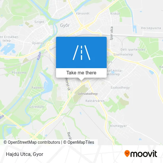 Hajdú Utca map