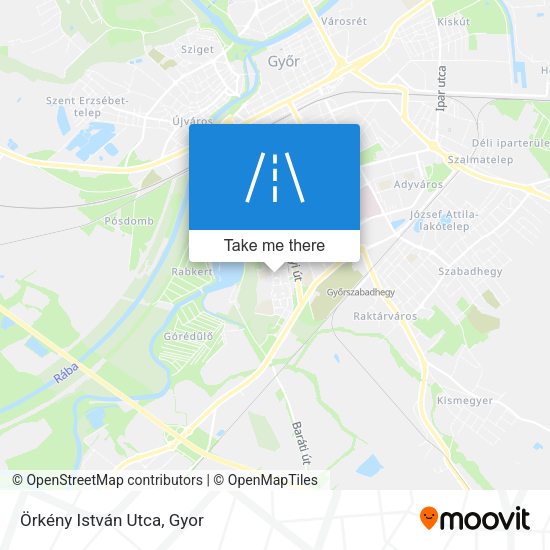 Örkény István Utca map