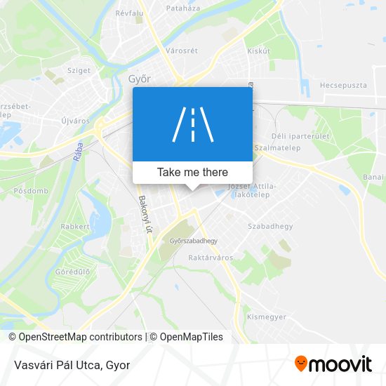 Vasvári Pál Utca map
