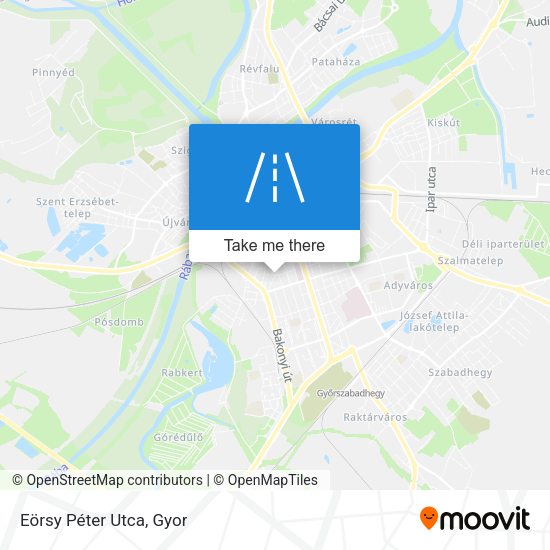 Eörsy Péter Utca map