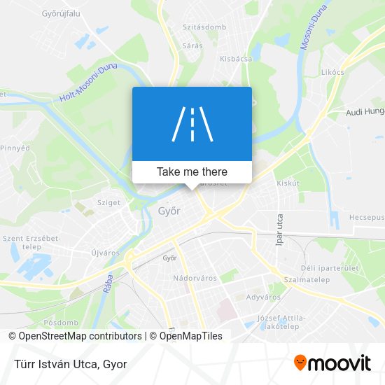 Türr István Utca map