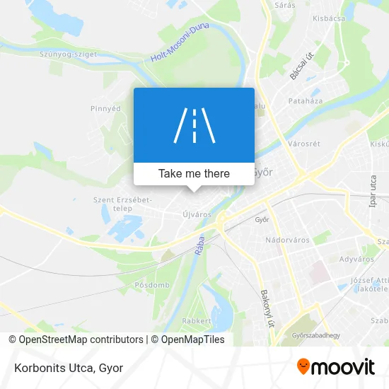 Korbonits Utca map