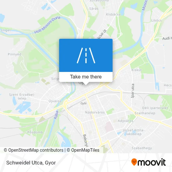 Schweidel Utca map