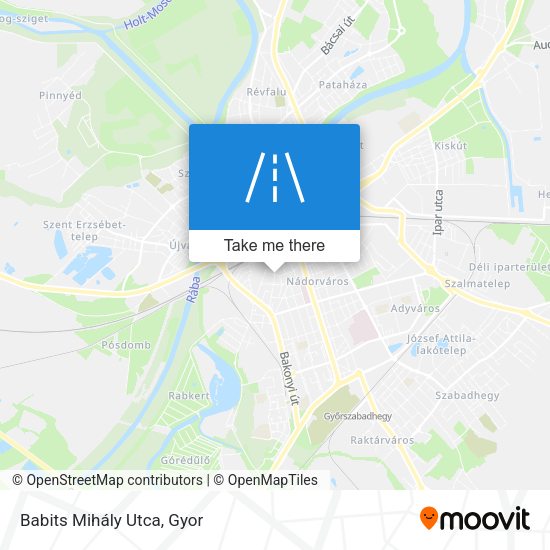 Babits Mihály Utca map