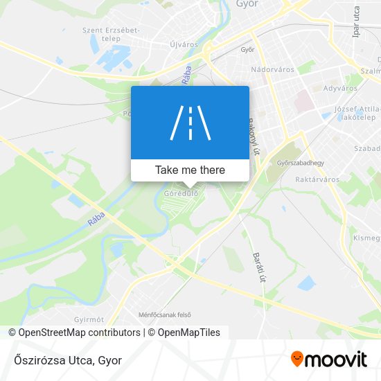 Őszirózsa Utca map
