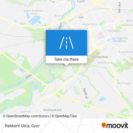 Rabkerti Utca map