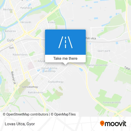 Lovas Utca map