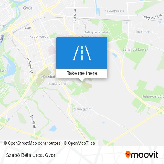Szabó Béla Utca map