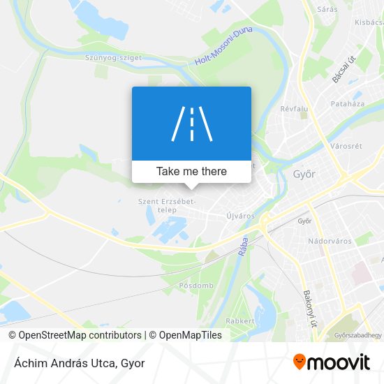 Áchim András Utca map