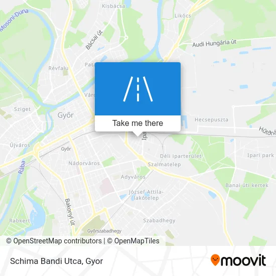 Schima Bandi Utca map