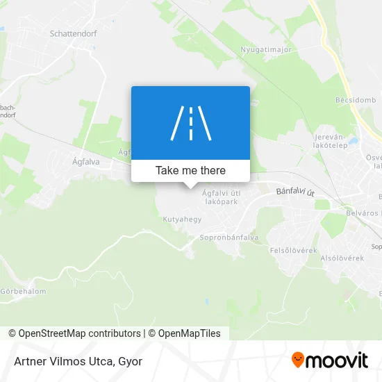 Artner Vilmos Utca map