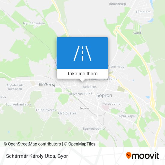 Schármár Károly Utca map