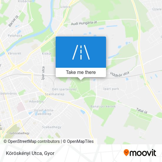 Köröskényi Utca map
