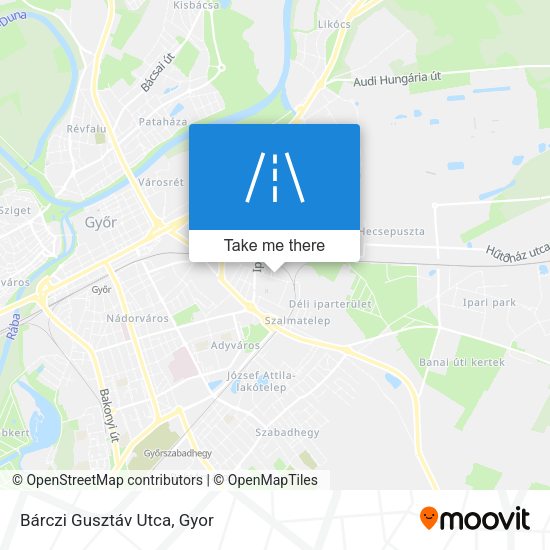 Bárczi Gusztáv Utca map