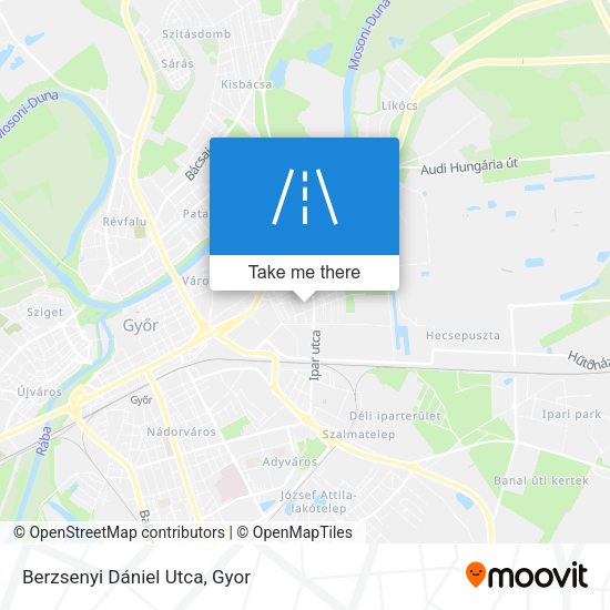 Berzsenyi Dániel Utca map