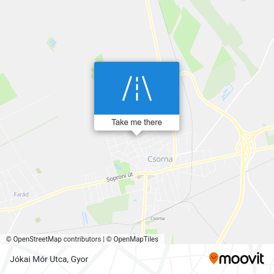 Jókai Mór Utca map