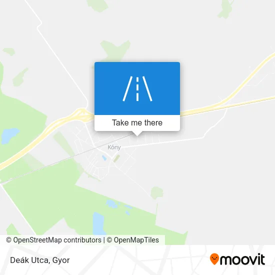 Deák Utca map