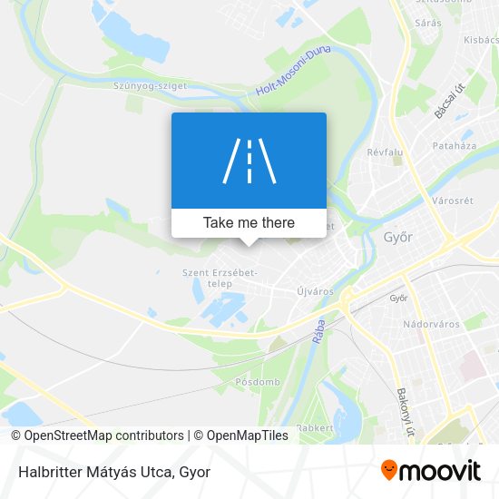 Halbritter Mátyás Utca map