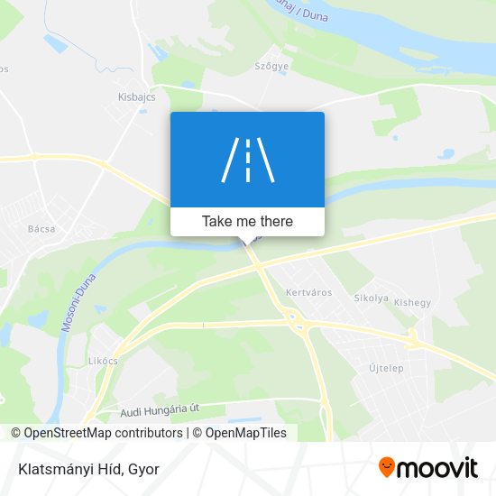 Klatsmányi Híd map