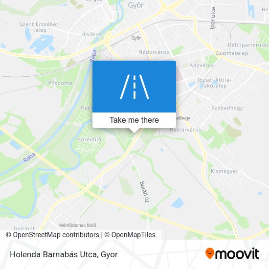 Holenda Barnabás Utca map