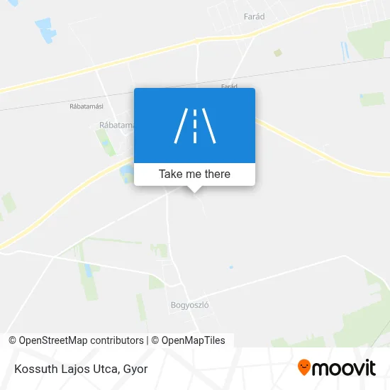 Kossuth Lajos Utca map