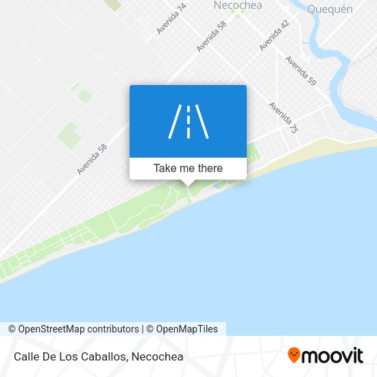 Calle De Los Caballos map
